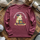 ADHD Crocheting Club Long Sleeve T-shirt
