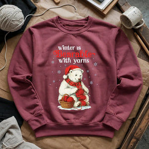 Bearable With Yarns Sweatshirt
