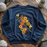 Crochet Bees Sweatshirt