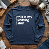 Everyday Knitting Long Sleeve T-shirt