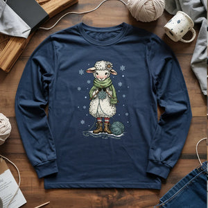 Knitting Snowflex Long Sleeve T-shirt