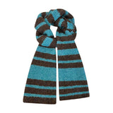 NYC Downtown Girl Striped Scarf