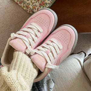 Pastel Pink Aesthetic Sneakers