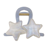 Pastel Star Double Hair Claw