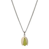Pistachio Pendant Necklace