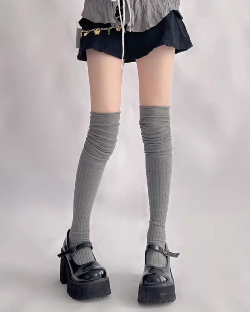 Preppy Knee High Socks