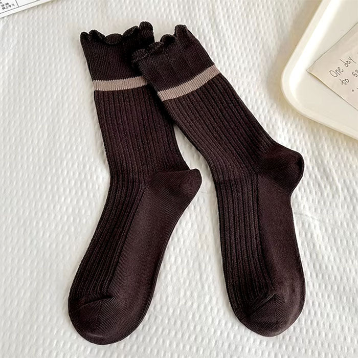 Preppy Aesthetic Socks