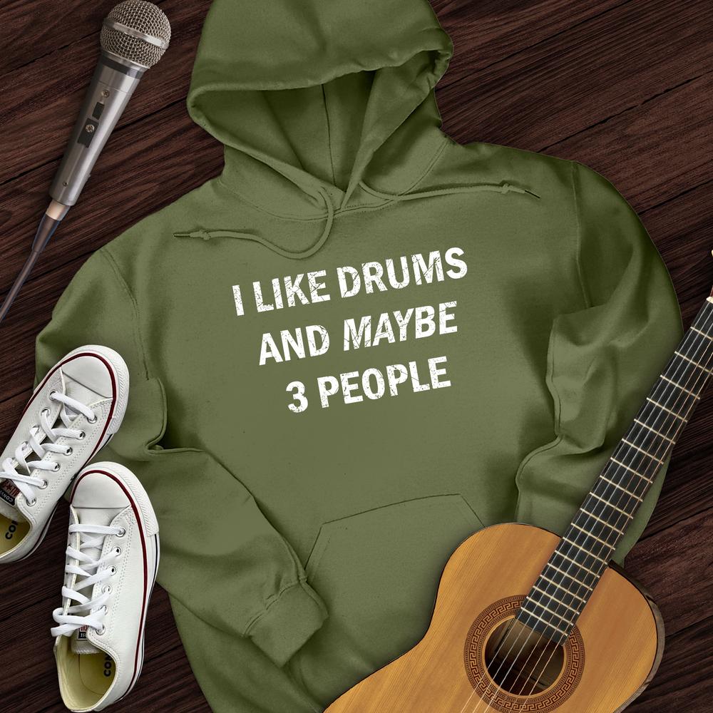 I Like Drums Hoodie
