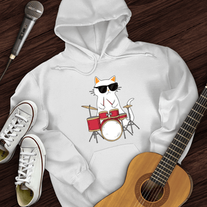 Drummer Cat Hoodie