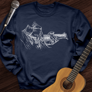 Bass Sketch Crewneck