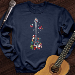 Guitar Christmas Crewneck