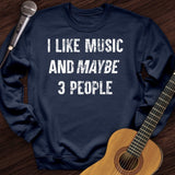 I Like Music Crewneck