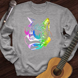 Disco Cat Crewneck