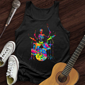 Colorful Souls Drummer Tank Top