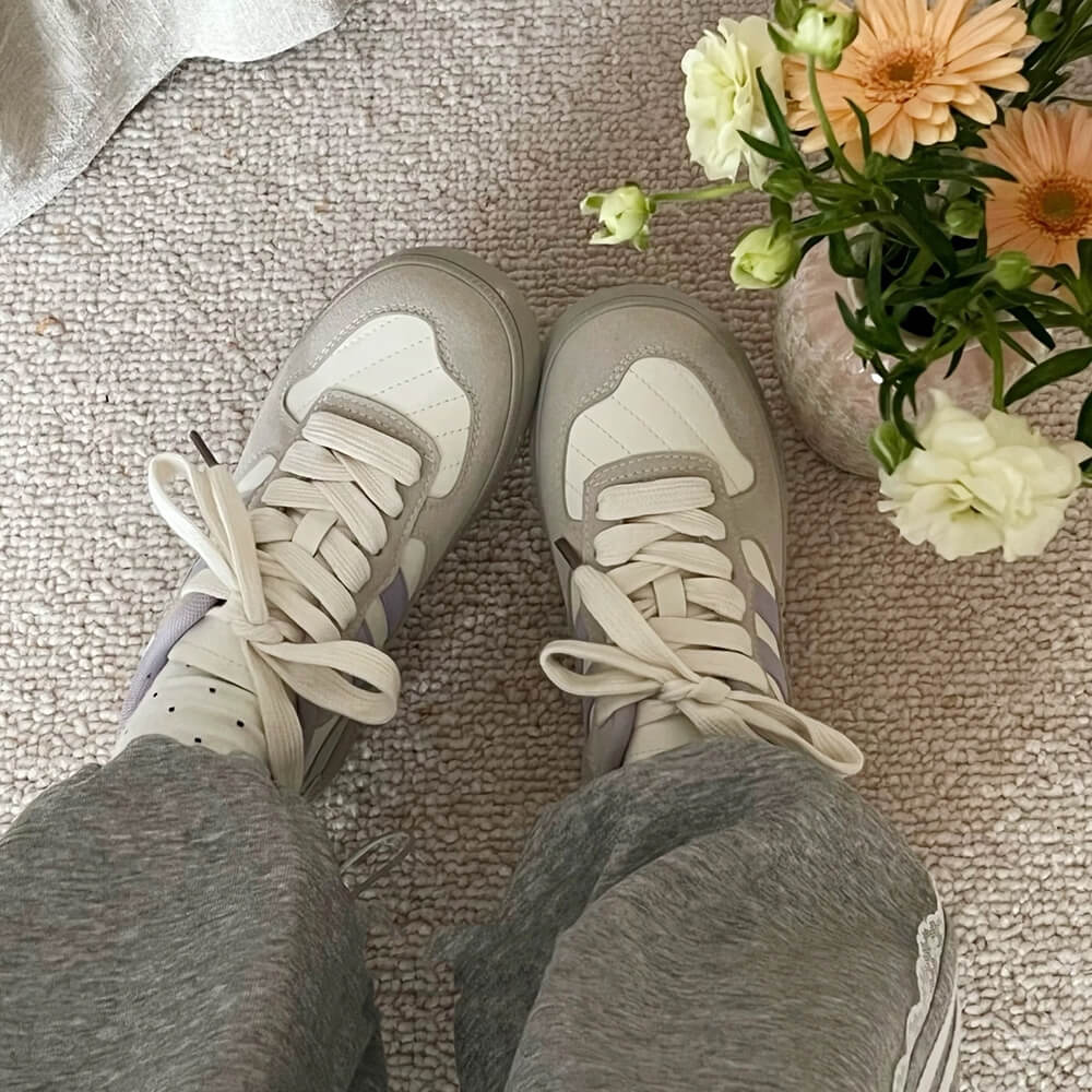 Saturday School Sneakers in Lavender
