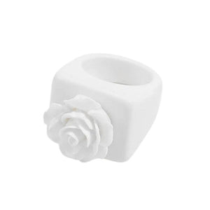 French Rose Chunky Ring