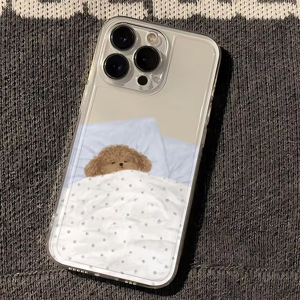 Sleeping Puppy iPhone Case