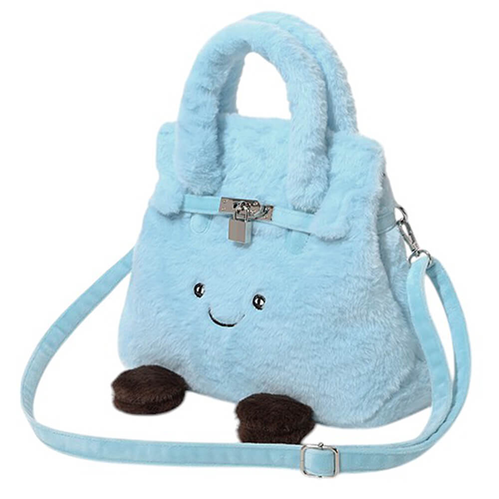 Smiling Face Plush Handbag