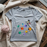 Knitronaunt Lady V-neck