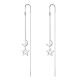 Sun & Moon Dangle Earrings