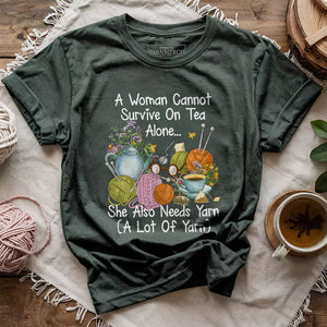 Tea & Yarn Lover T-shirt