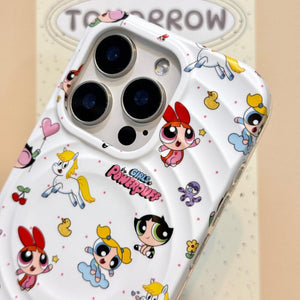 Y2K Cartoon iPhone Case with Grip