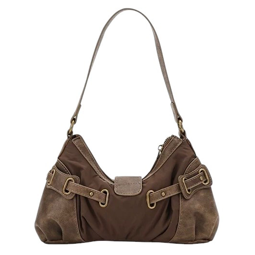 Y2K Western Baguette Bag